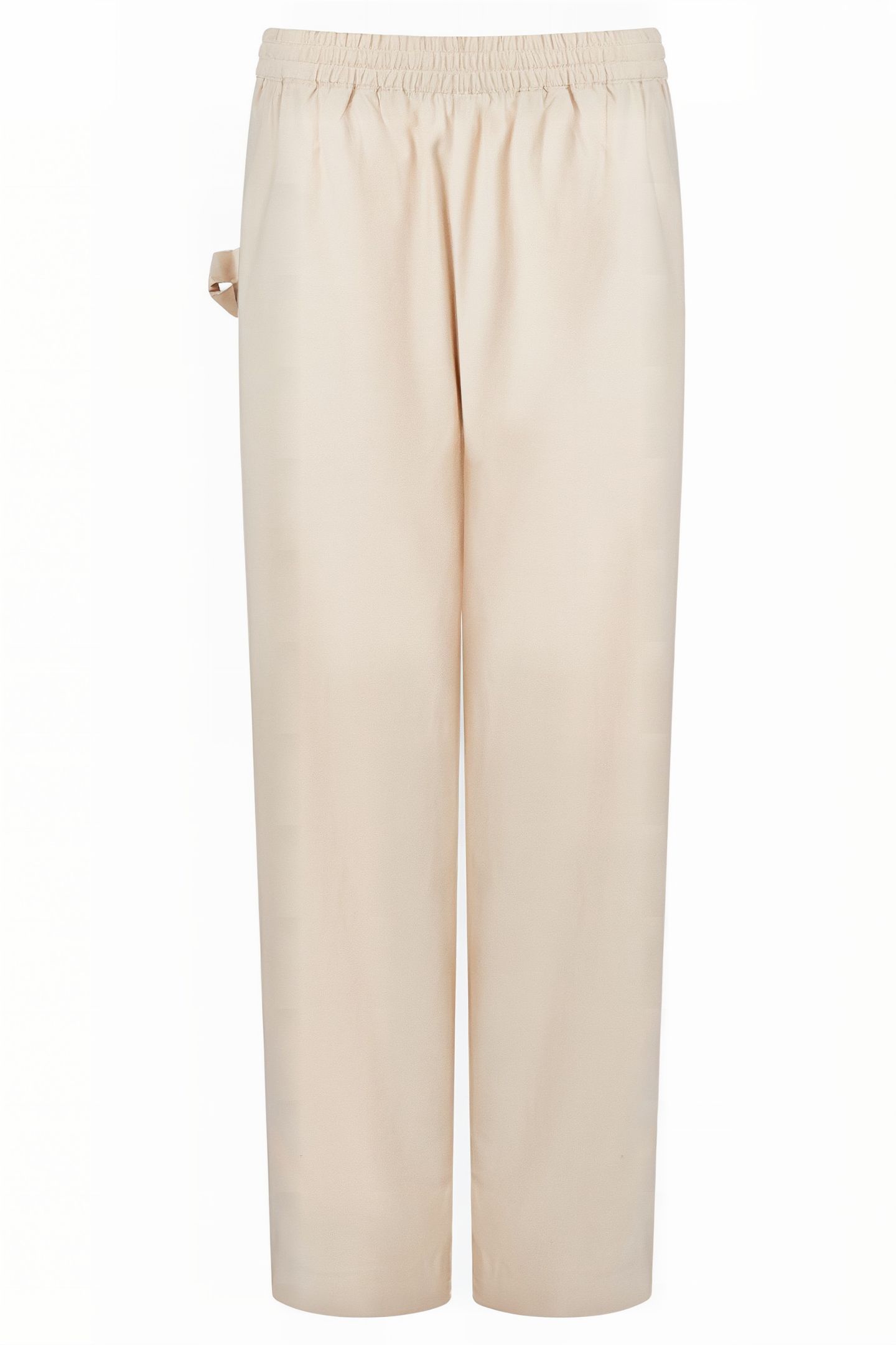 ALANIA LYOCELL BLEND TROUSER BROWN 3