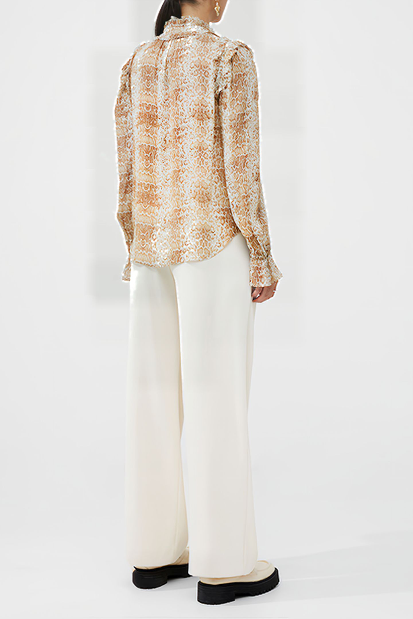 SNAKE SMOOTH GTTE RUFFLE SHIRT MISC. 3