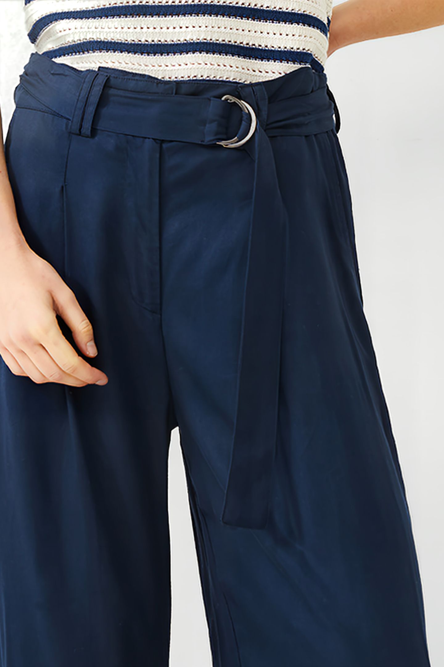 ELKIE TWILL TROUSER BLUE 4
