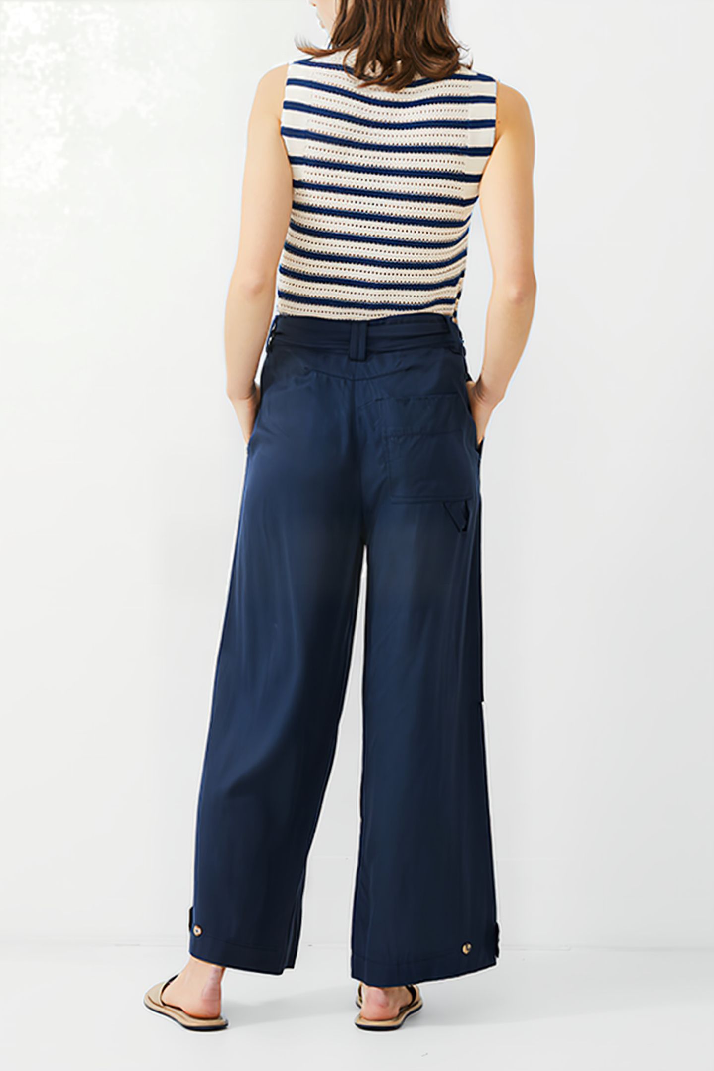 ELKIE TWILL TROUSER BLUE 3