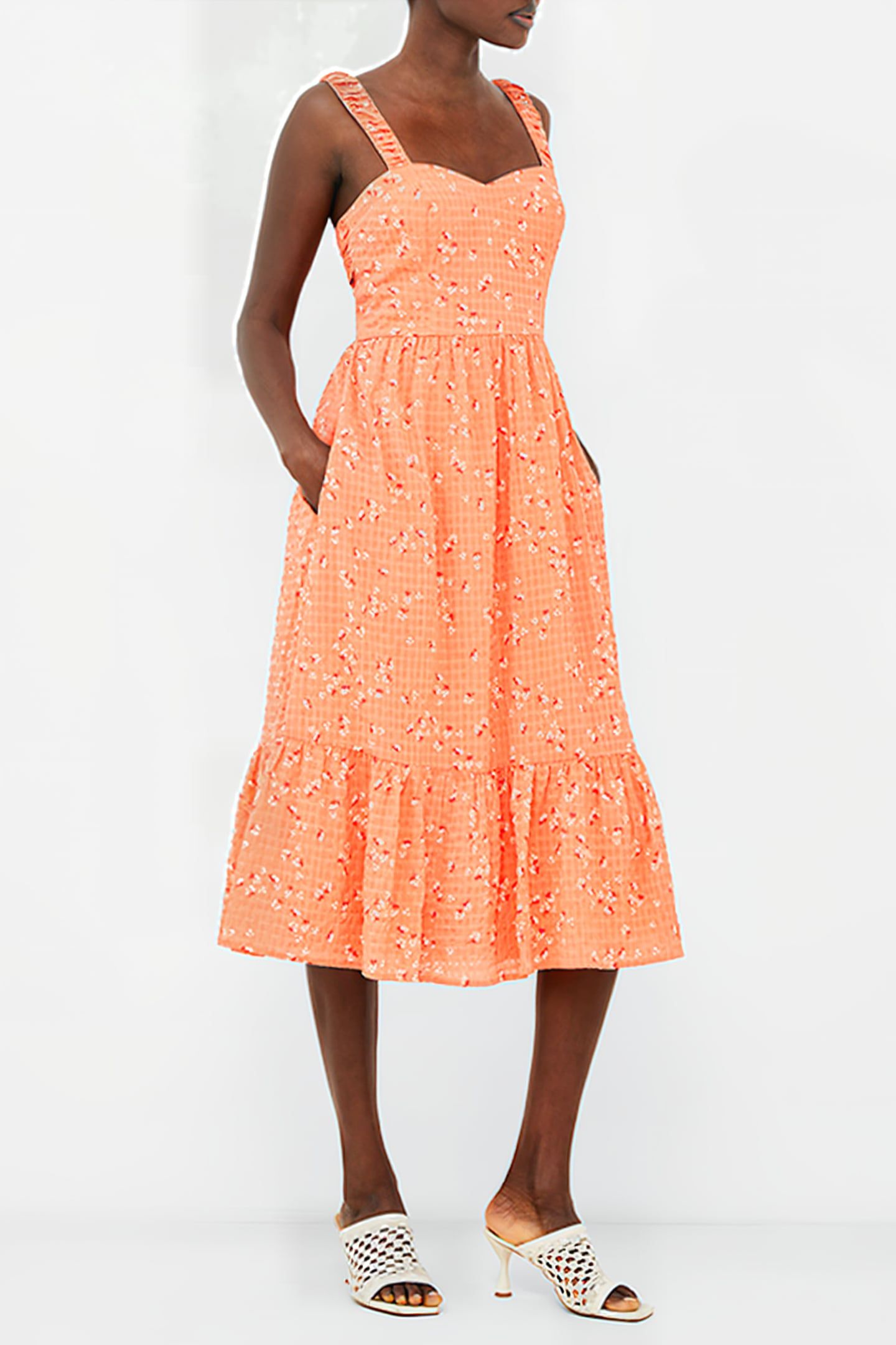 ERIN GRETTA DRESS RED 1