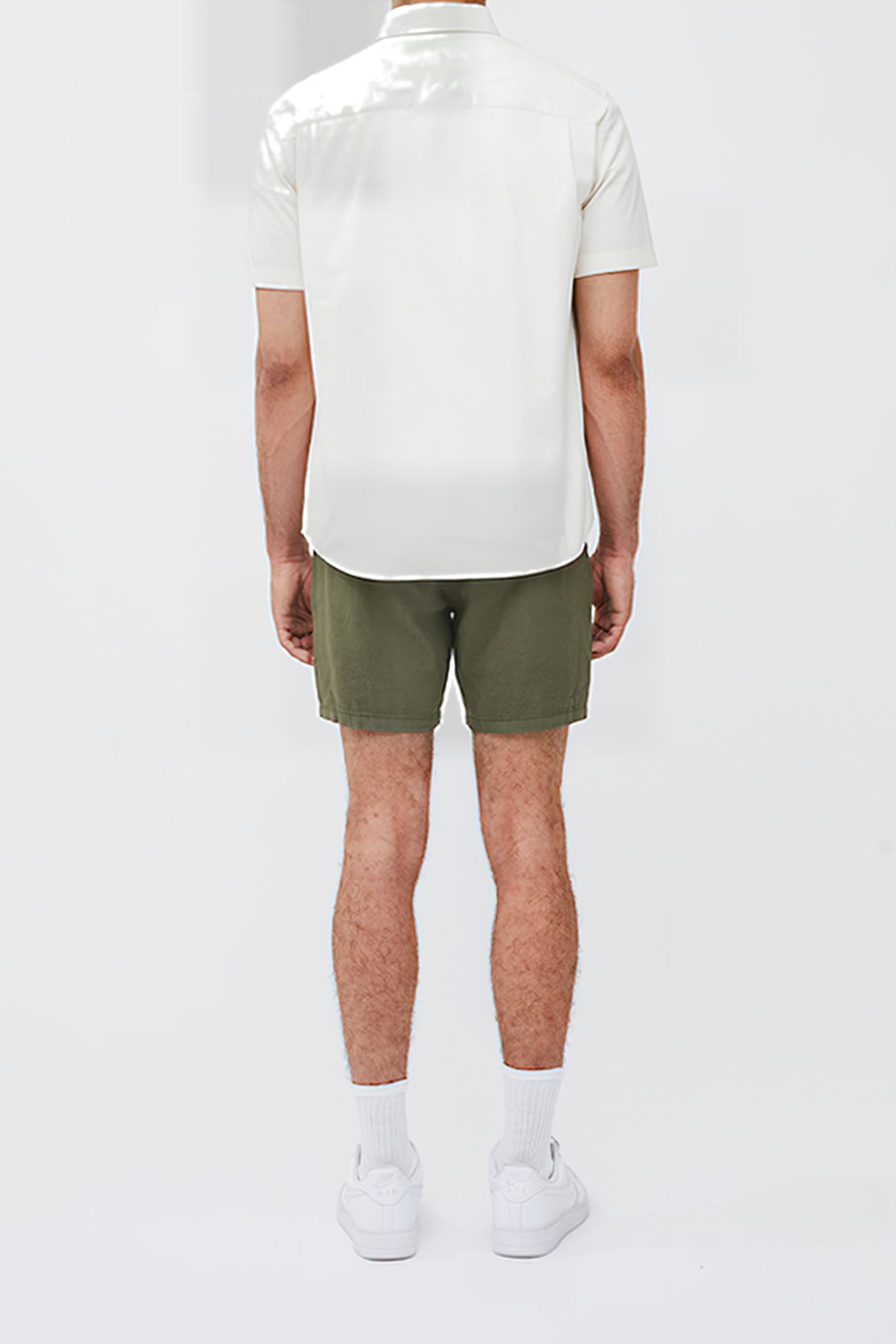SHORT SLEEVE OXFORD SHIRT WHITE 2