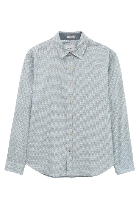 FAN GEOMETRIC PRINTED SHIRT LIGHT NATURAL 3