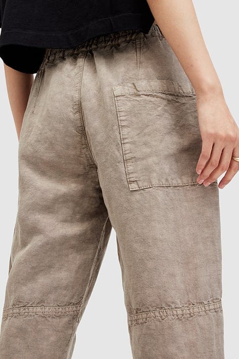 VAL TROUSER TAUPE BROWN 8