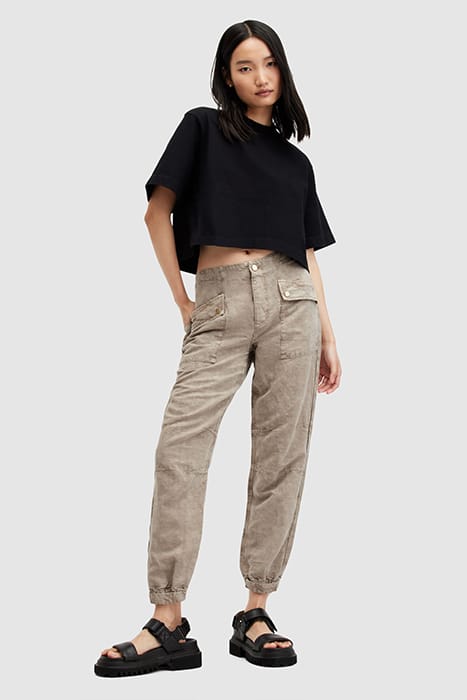 VAL TROUSER TAUPE BROWN 2