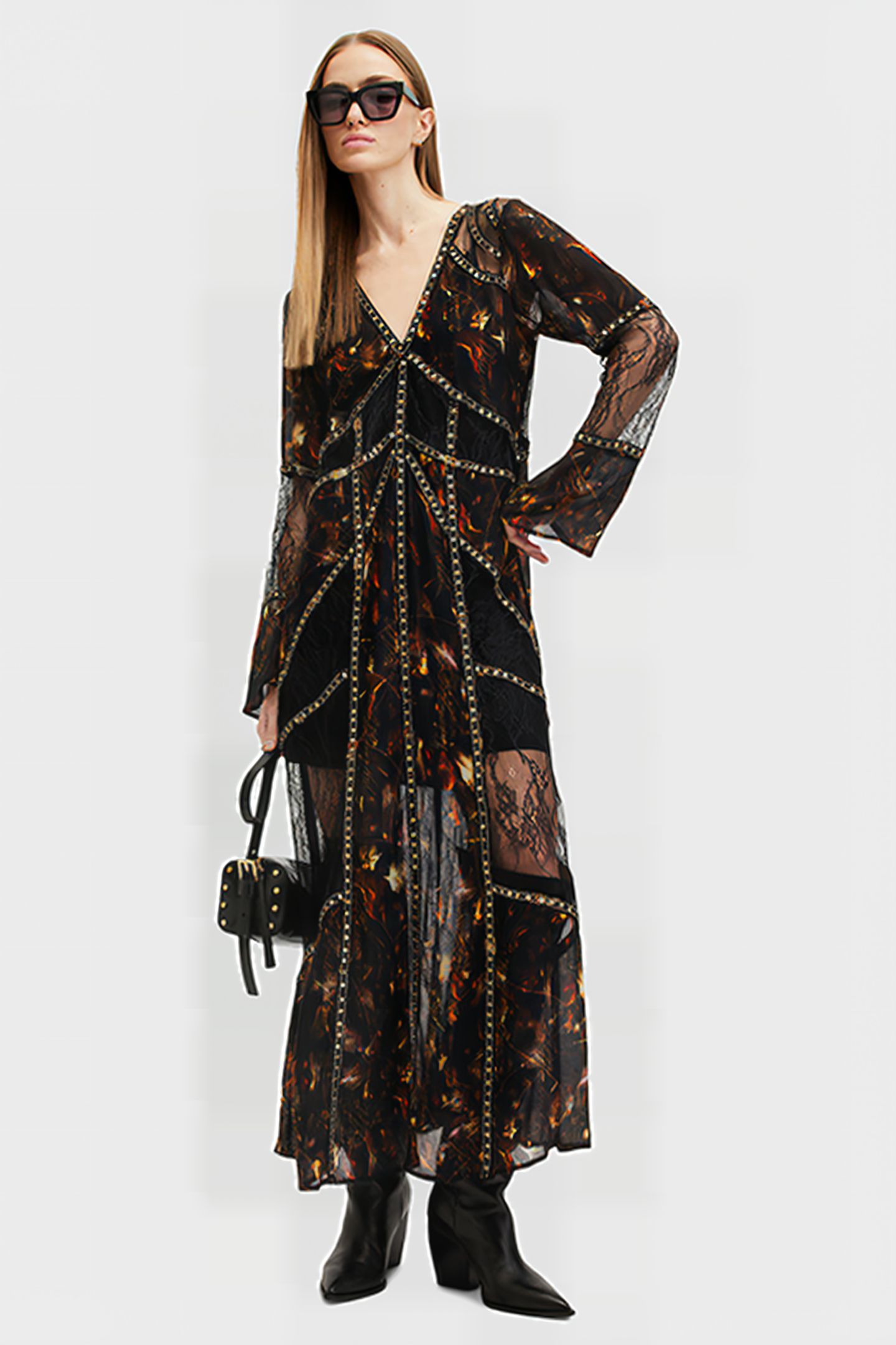 BRYN EMB DRESS KATERI BLACK 4