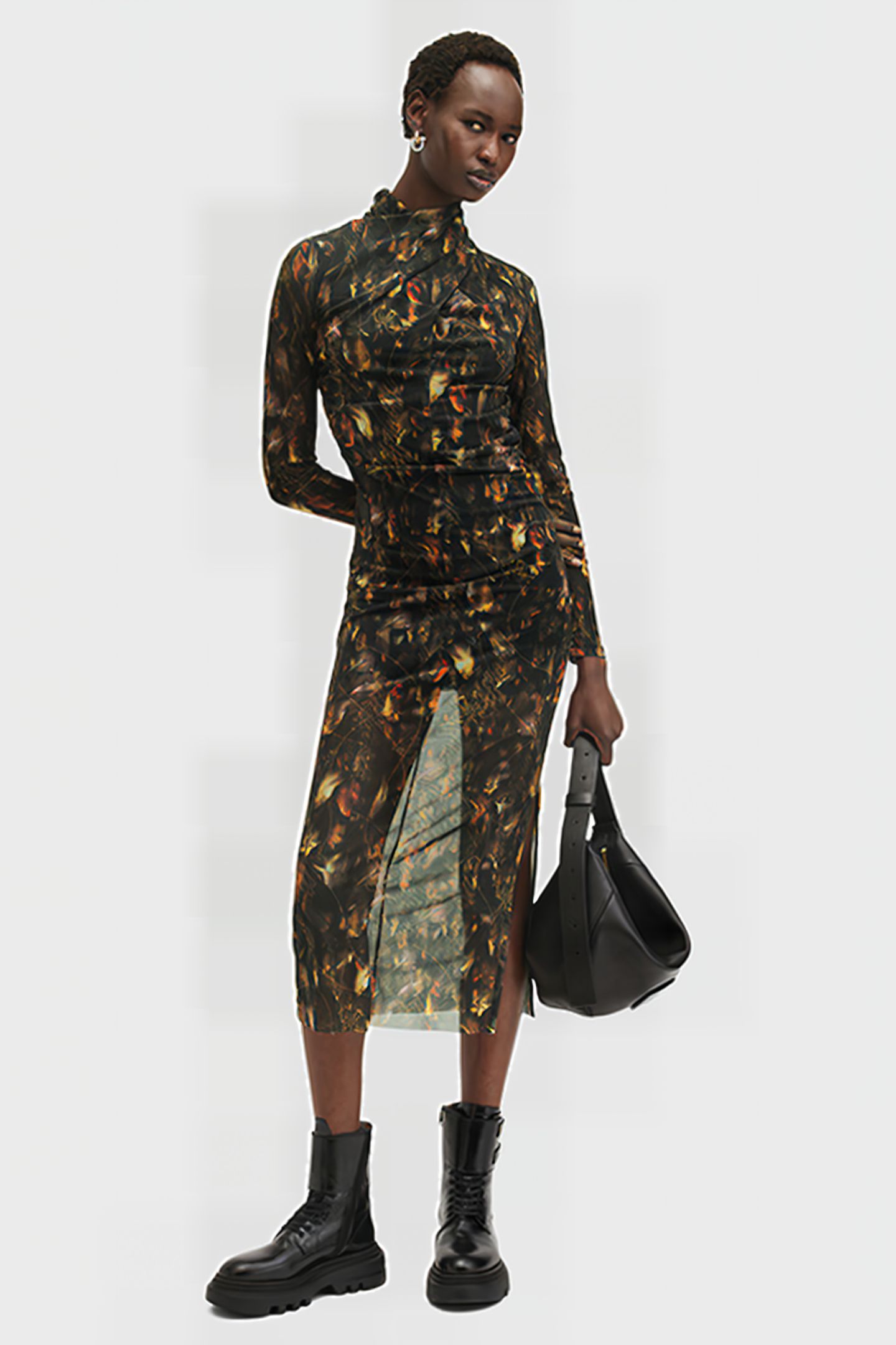 TIA MESH DRESS KATERI HAZEL BROWN 4