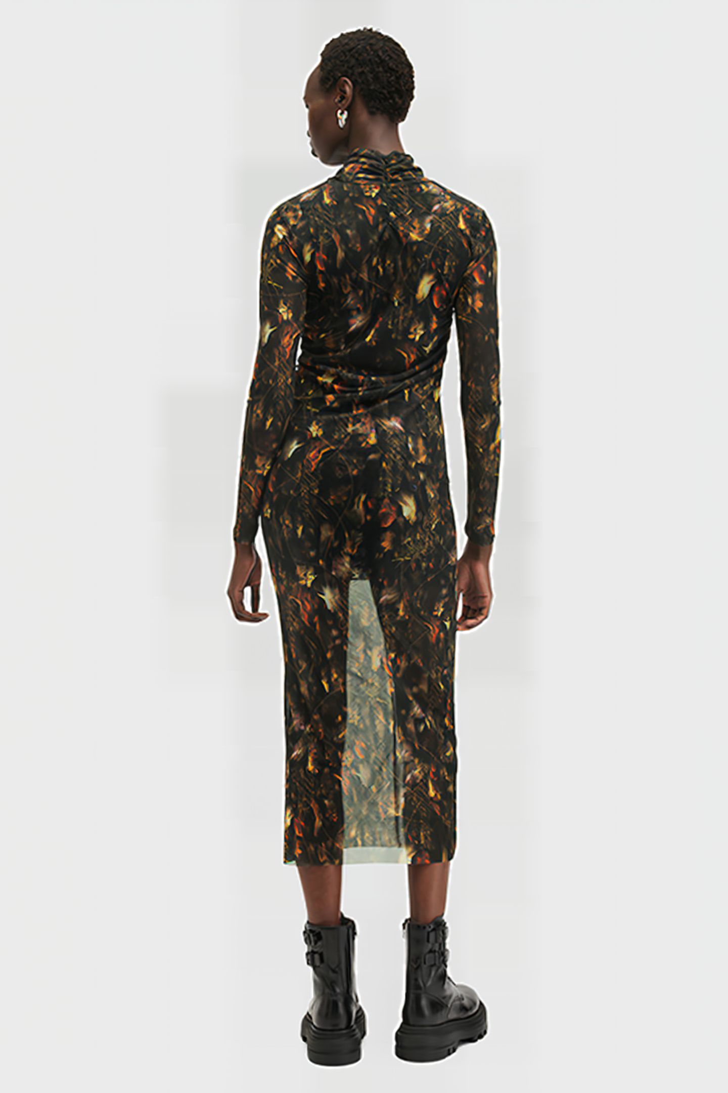 TIA MESH DRESS KATERI HAZEL BROWN 2