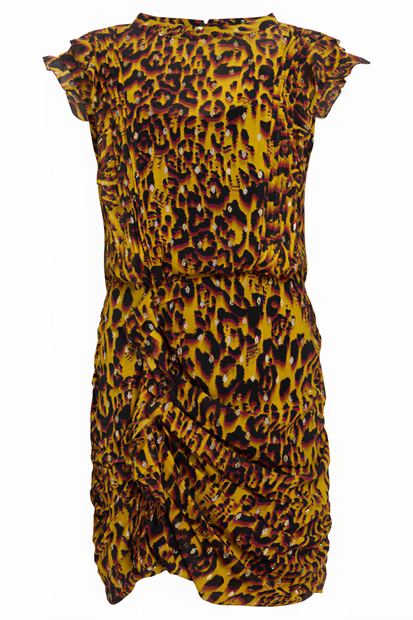 HALI DRESS TERESA DEEP YELLOW 4
