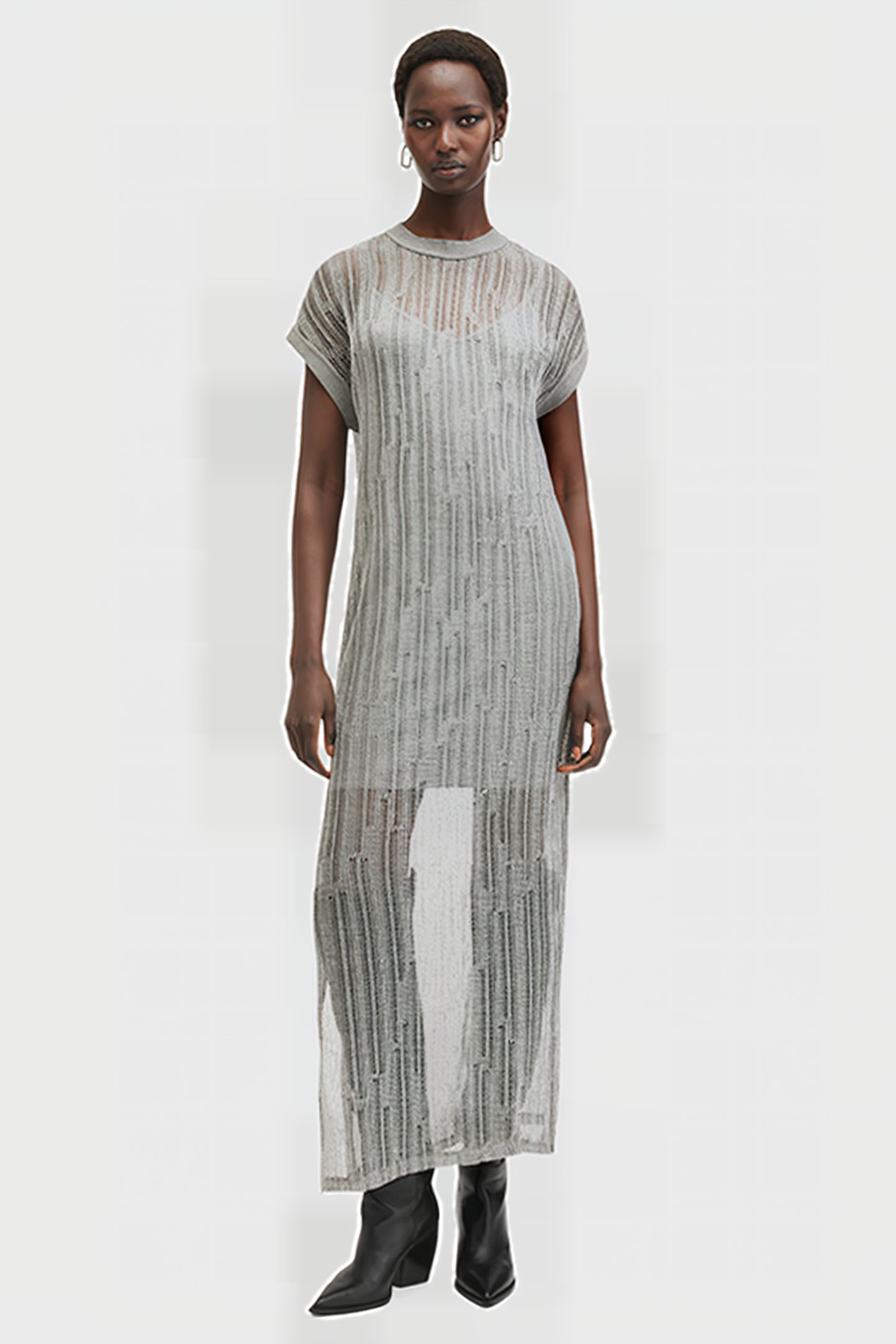 GIANA DRESS SILVER 1