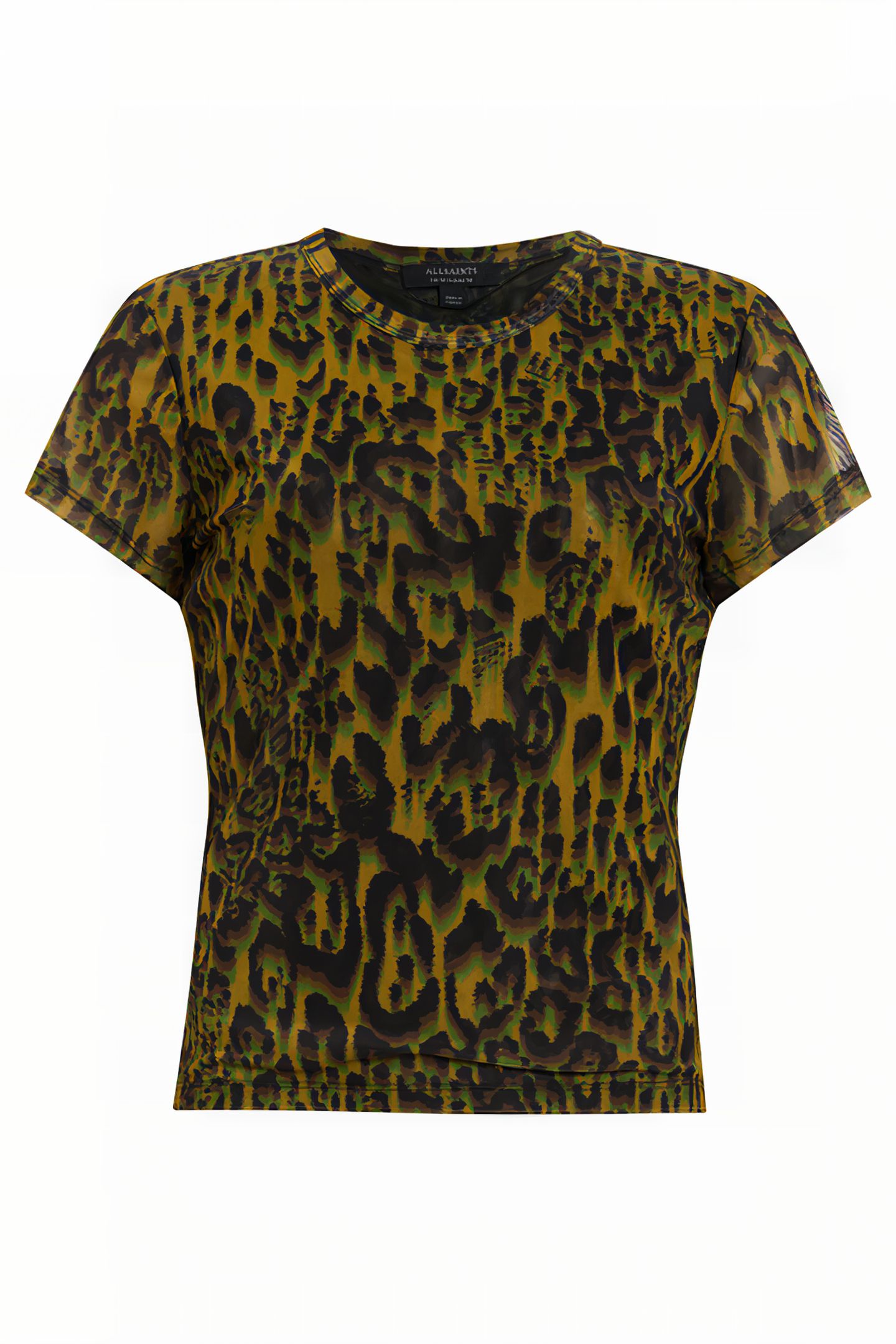 ELLIE MESH TEE TERESA KHAKI GREEN 4