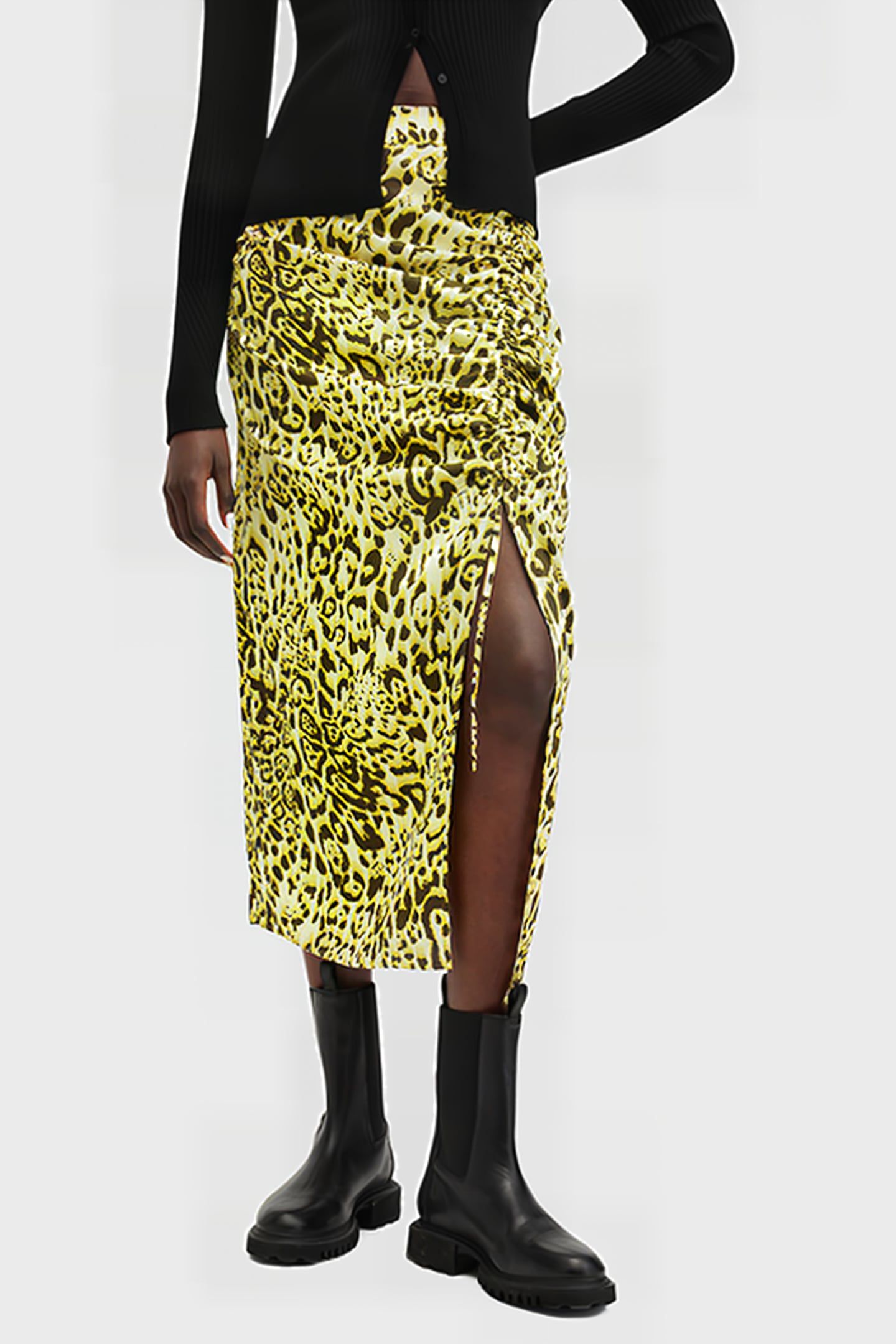 CARLA SKIRT TERESA LIME GREEN 1
