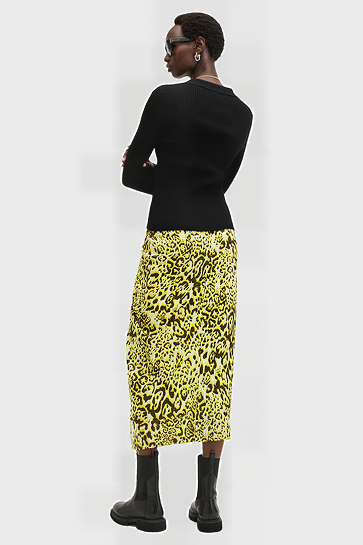 CARLA SKIRT TERESA LIME GREEN 4