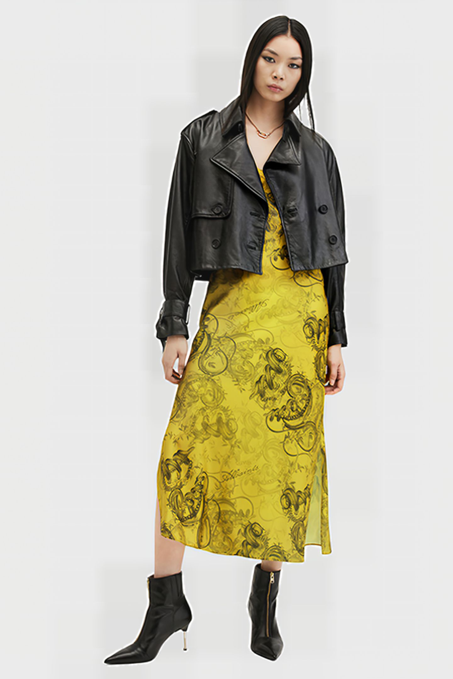 TIANA DRESS HELENA GOLD YELLOW 5