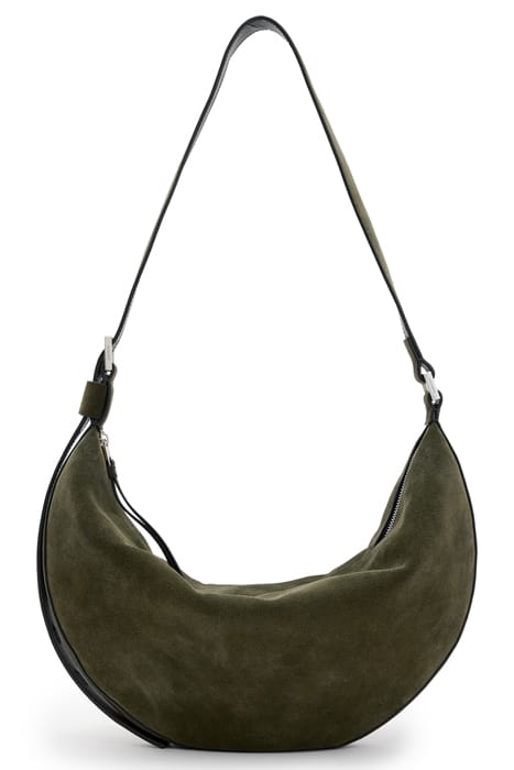 HALF MOON SHOULDER OLIVE GREEN 1