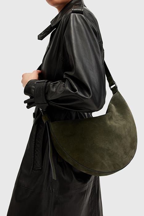 HALF MOON SHOULDER OLIVE GREEN 2
