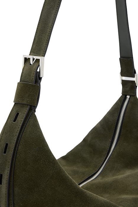 HALF MOON SHOULDER OLIVE GREEN 7
