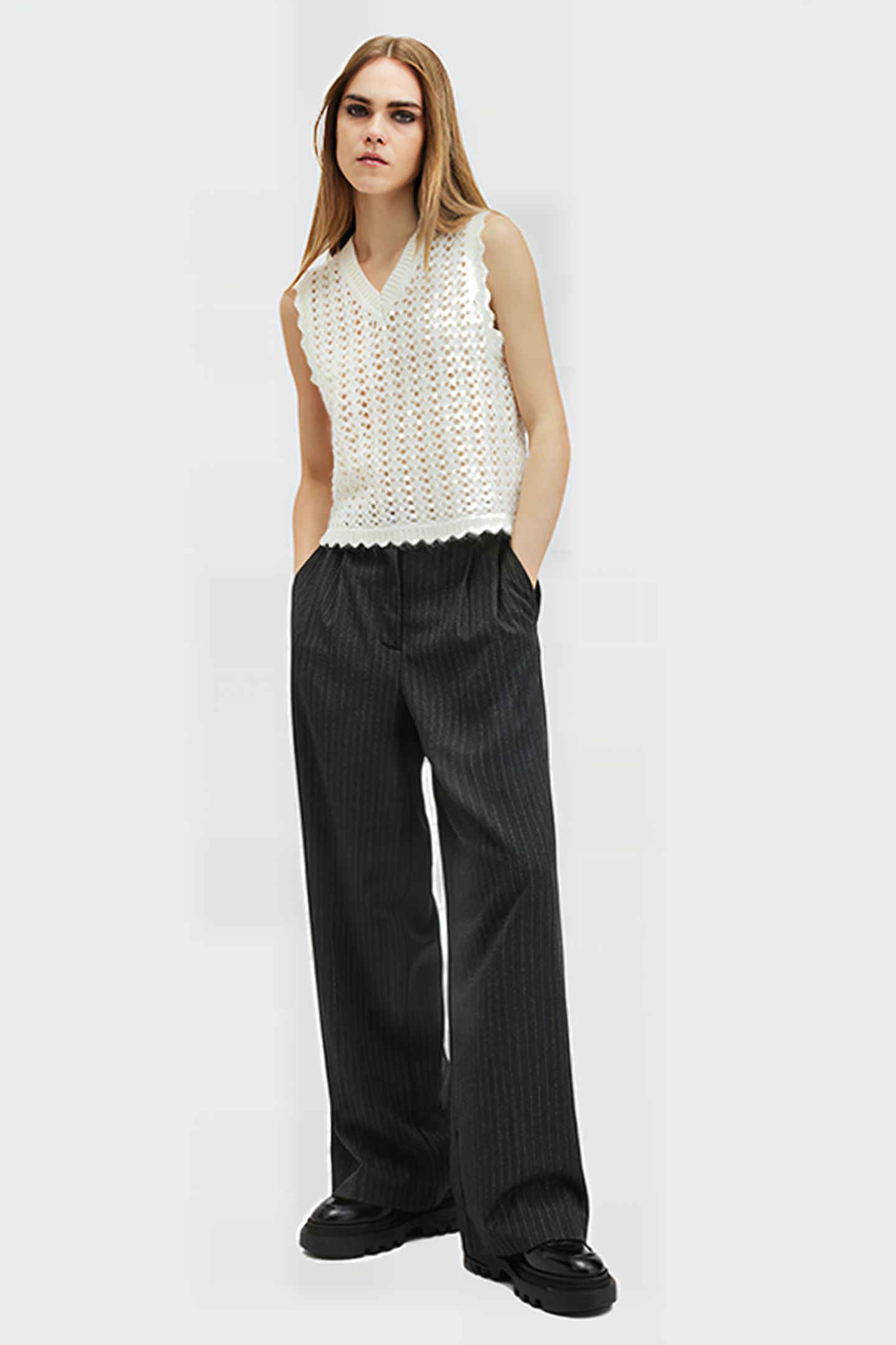 VIVIAN TANK CHALK WHITE 4