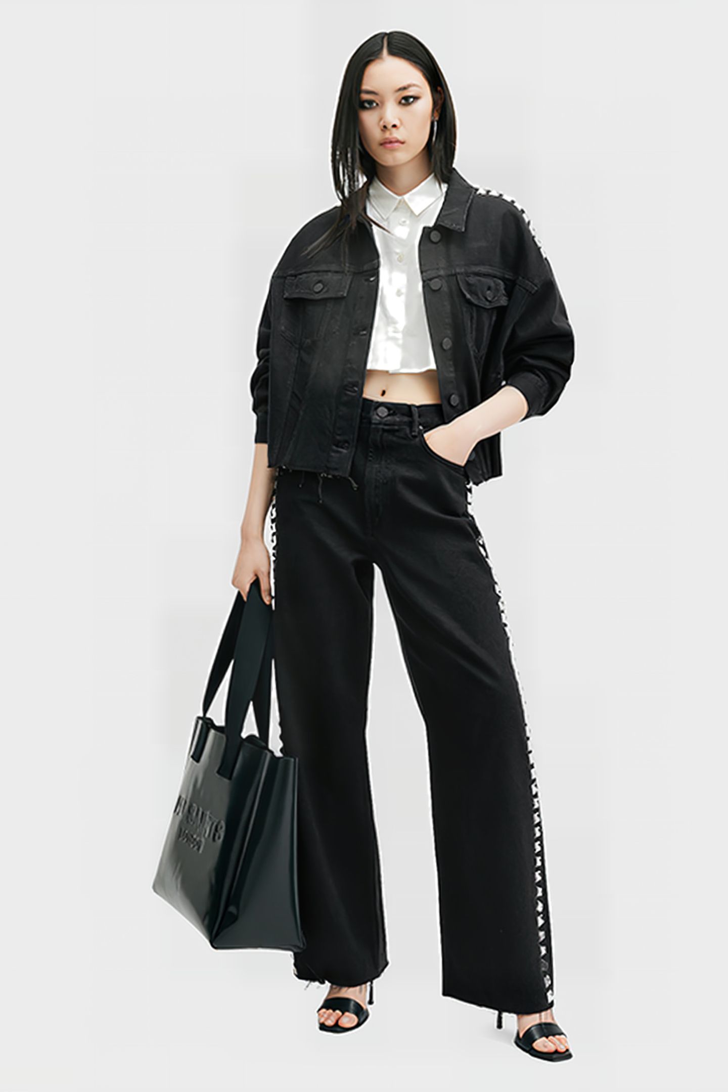 BLAKE STUD JEAN BLACK 6
