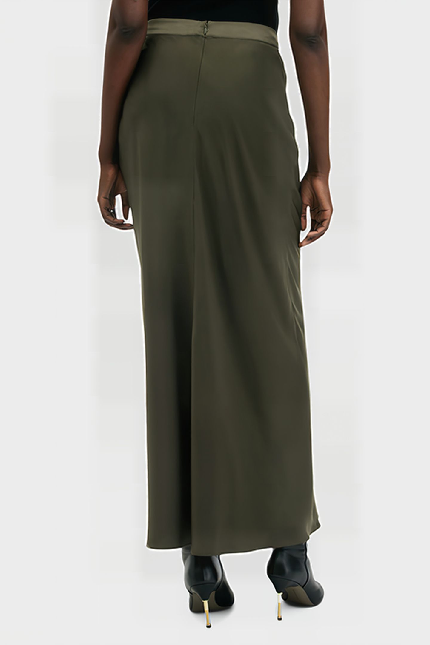 ALEXIA SKIRT TARMAC GREEN 2