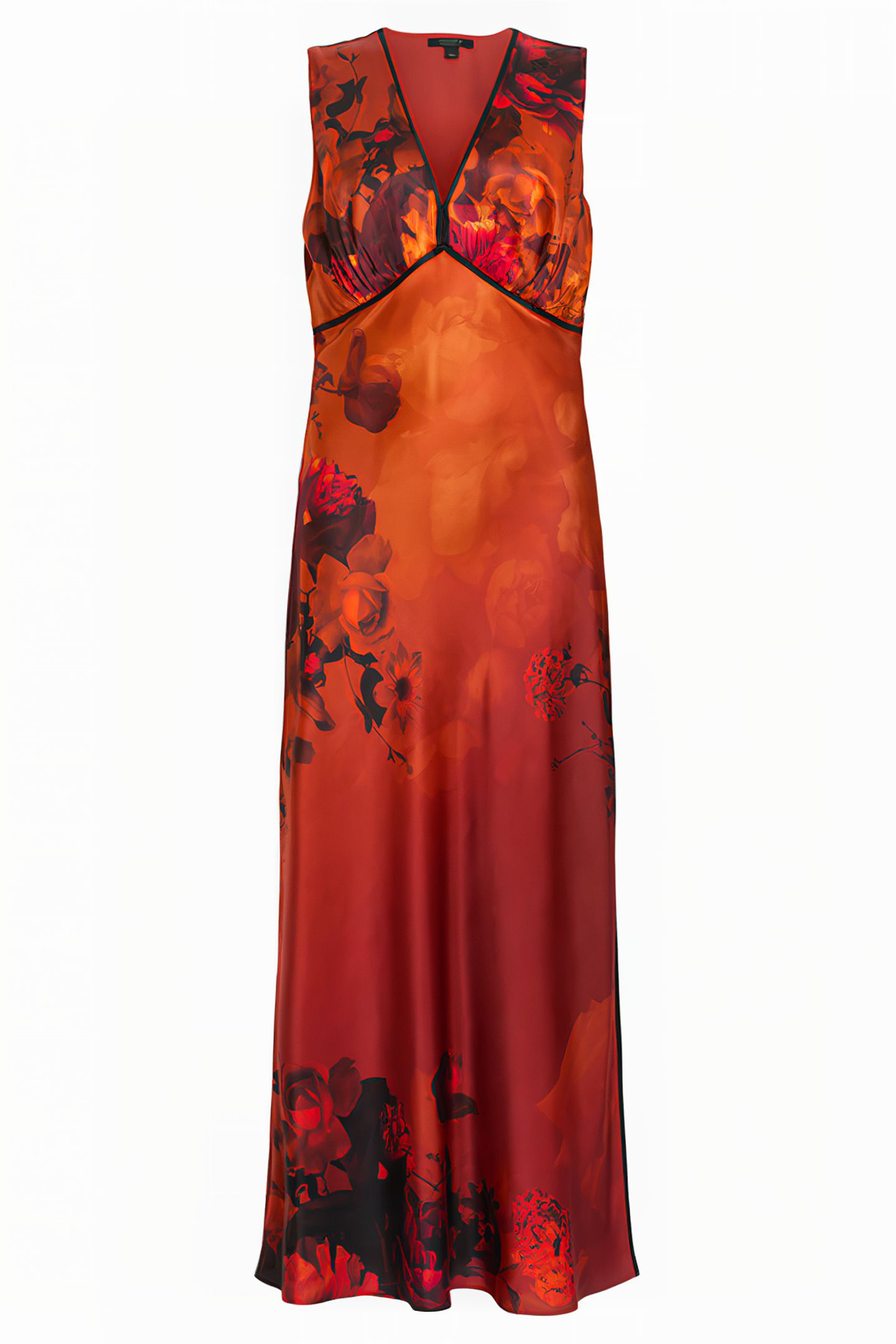 KARLA DRESS ADELA BURNT ORANGE 3