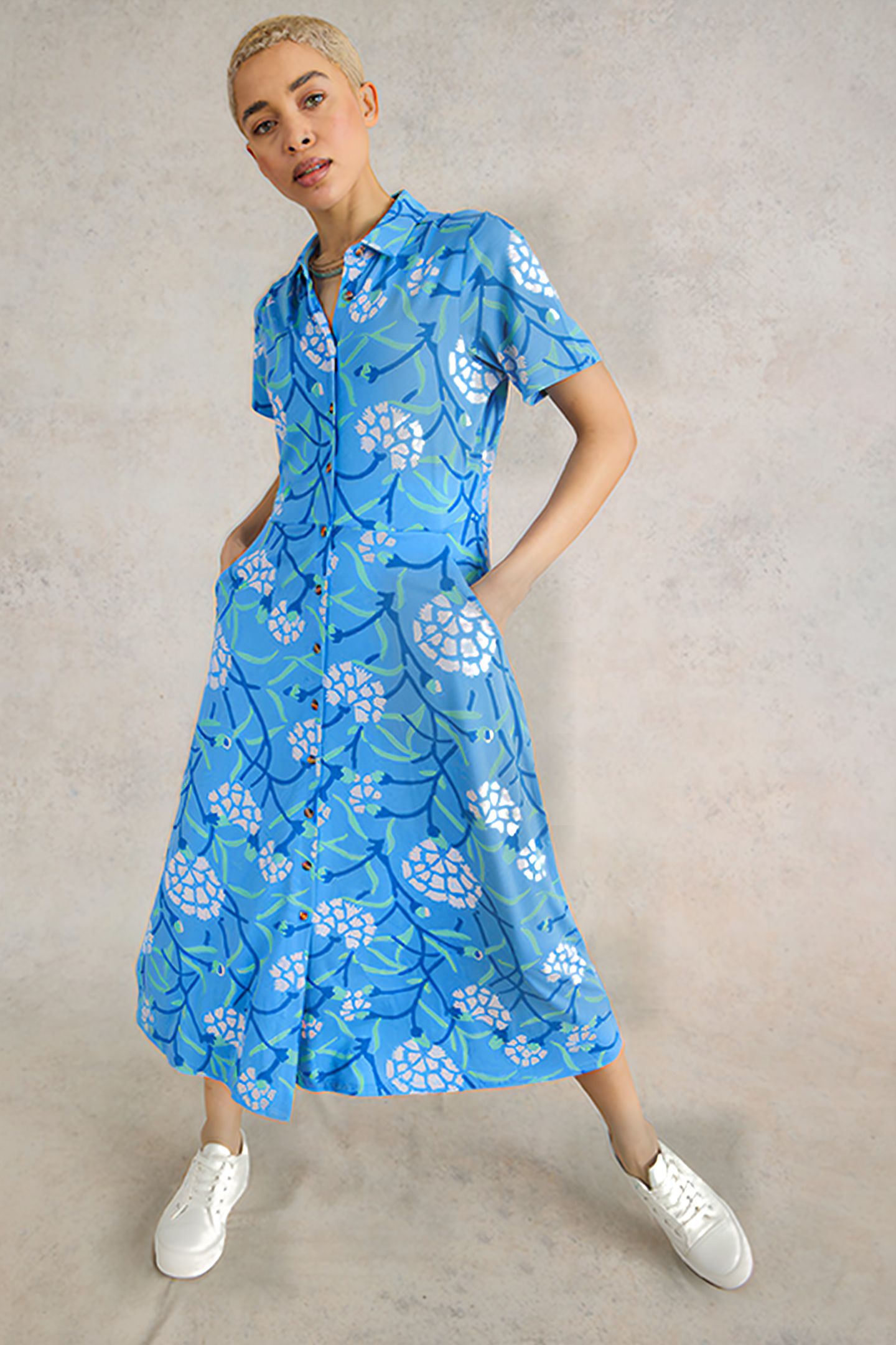 RUA JERSEY SHIRT DRE BLUE 1