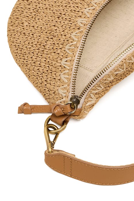 SEBBY MINI RAFFIA SLING BAG LIGHT NATURAL 2