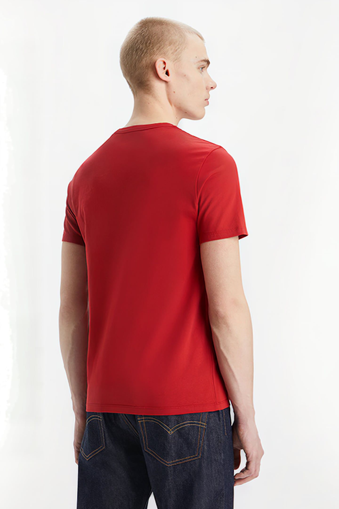 SS BASIC T-SHIRT RED 2