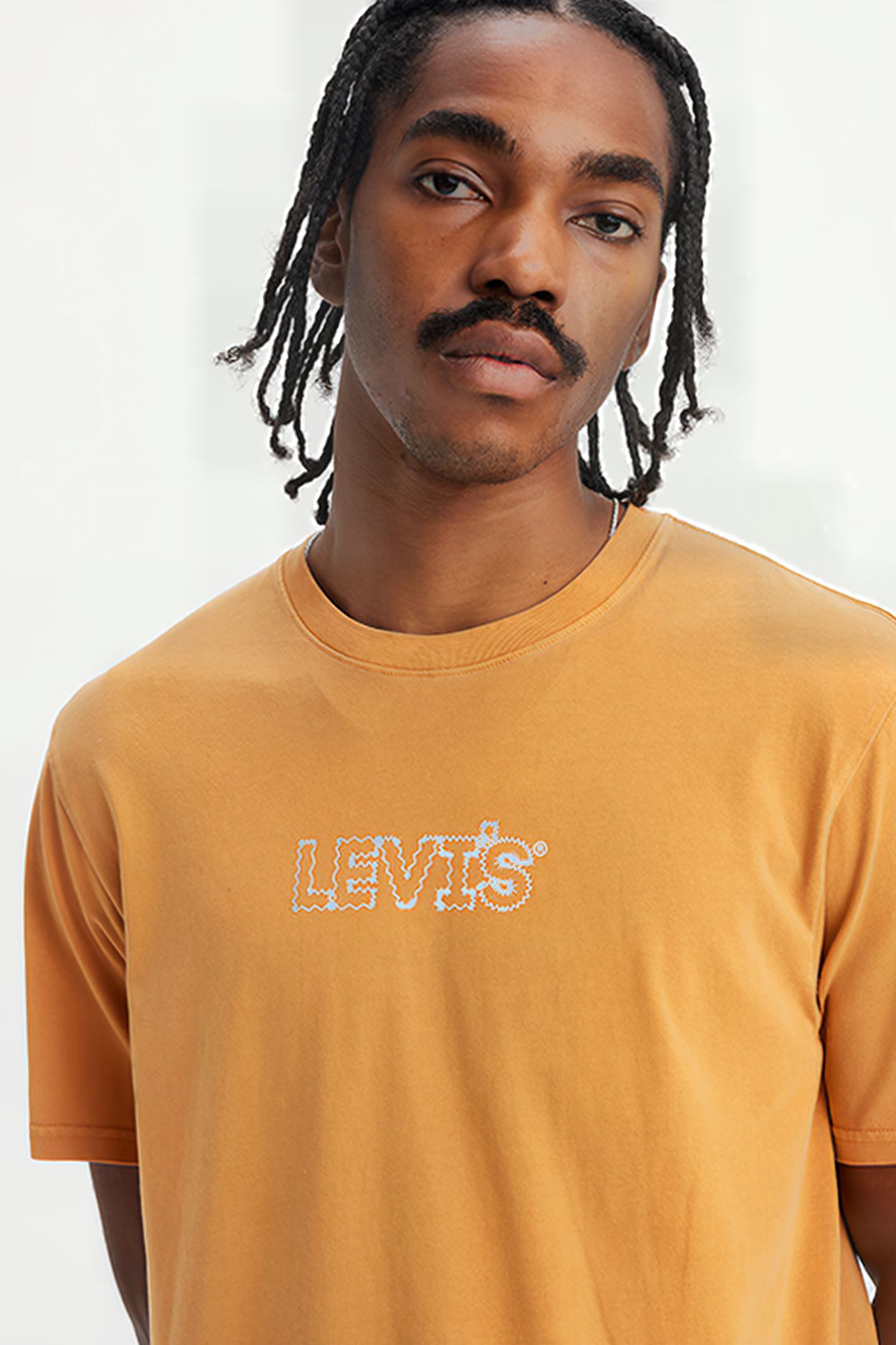 SS PRINTED T-SHIRT ORANGE 5