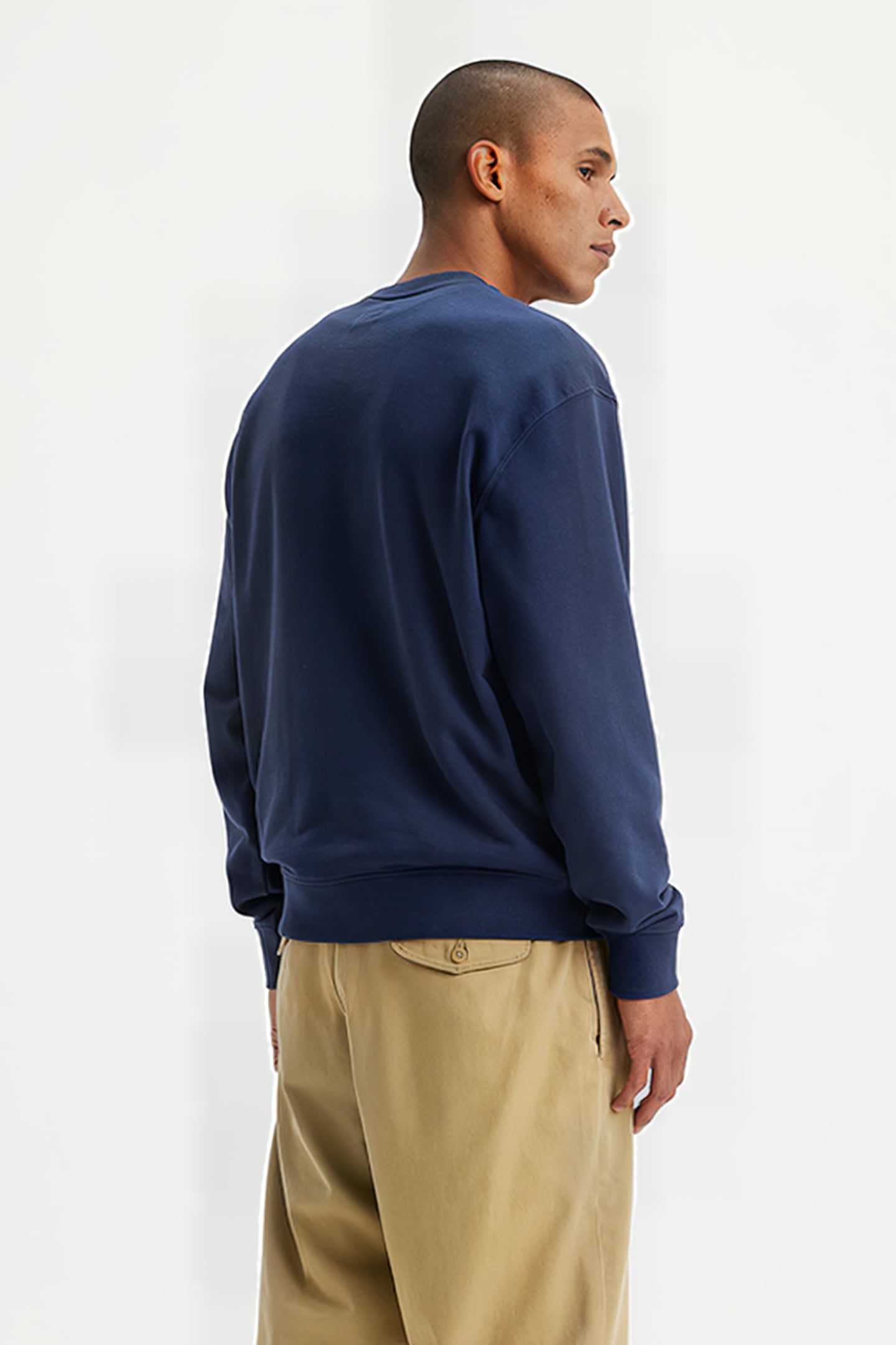 RELAXD SWEATER NAVY 2