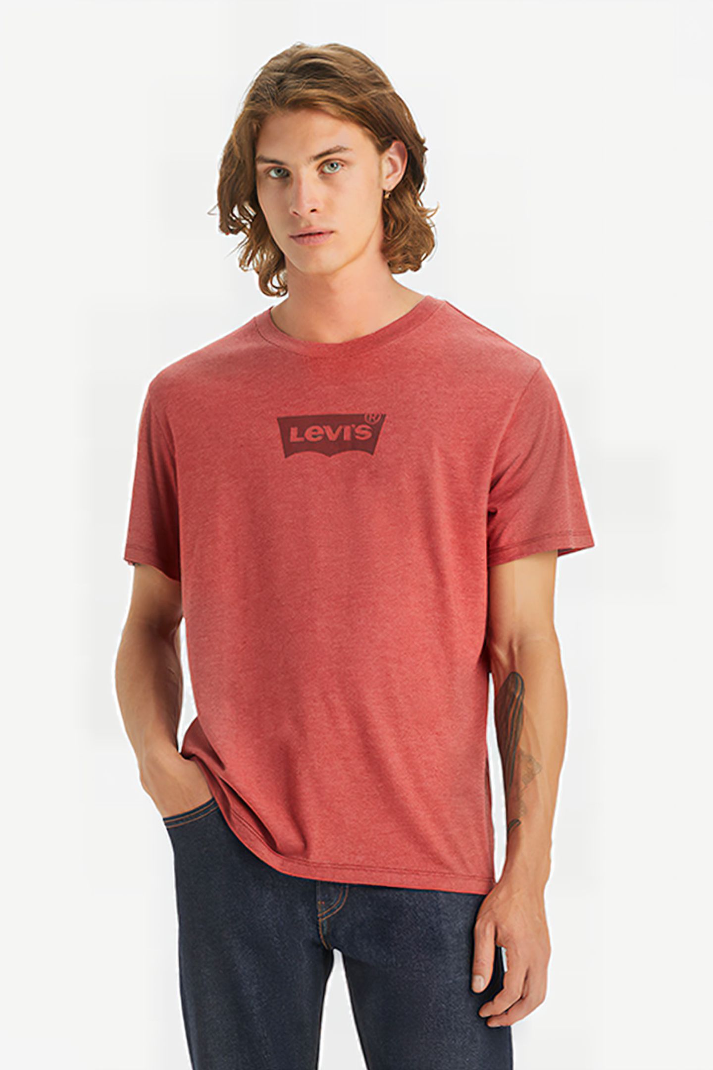 GRAPHIC PRINTED T-SHIRT RED 1