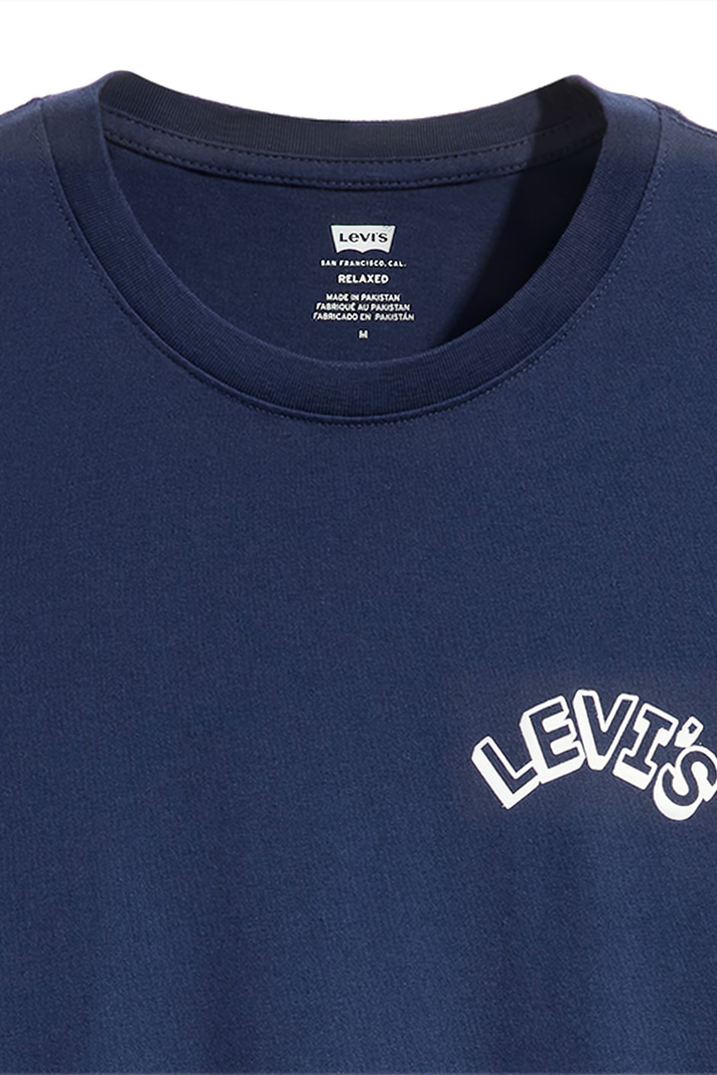 SS PRINTED T-SHIRT NAVY 4