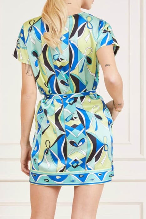 MARCIANO BY GUESS TULUM DRESS GREEN SLIPKNOT 2