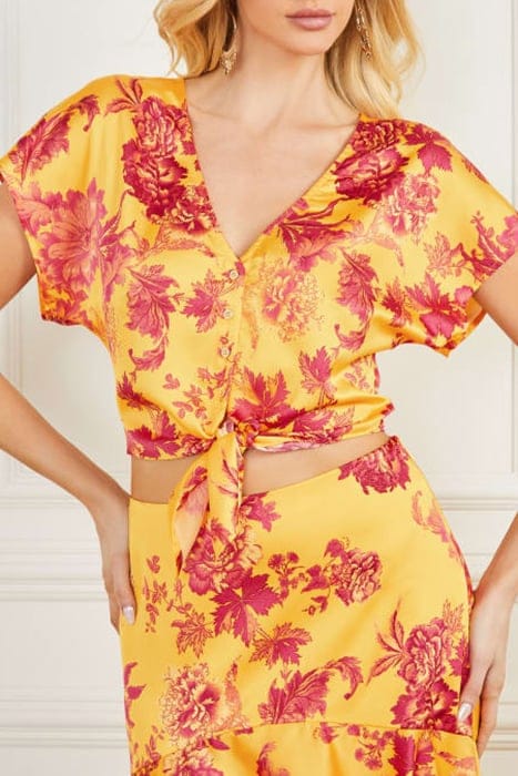 MARCIANO BY GUESS EMAYA WRAP DRESS EDEN PRINT 5