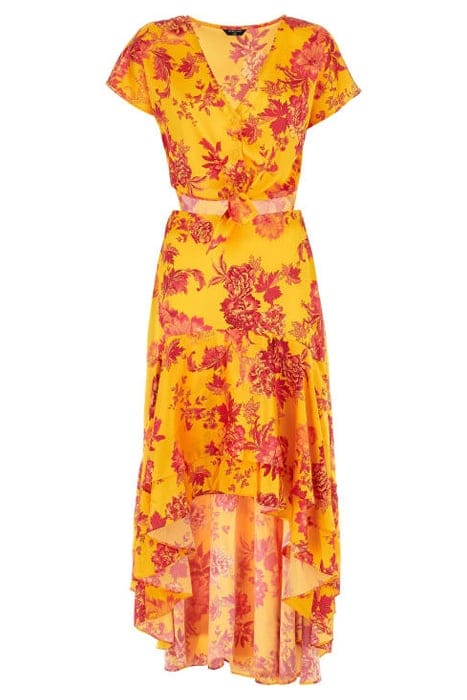 MARCIANO BY GUESS EMAYA WRAP DRESS EDEN PRINT 3