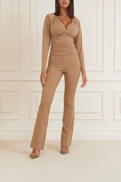 MARCIANO BY GUESS THE NEW CHLOE PANT MACCHIATO MULTI 3