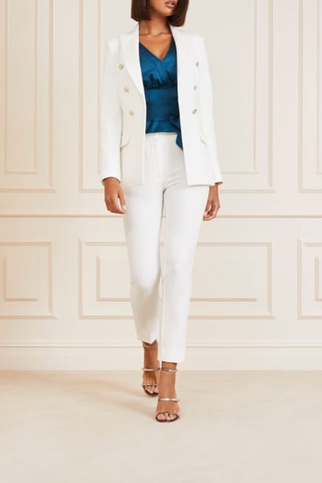 MARCIANO BY GUESS SHELLY PANT NEW PALE STRAIGHT PEARL 5