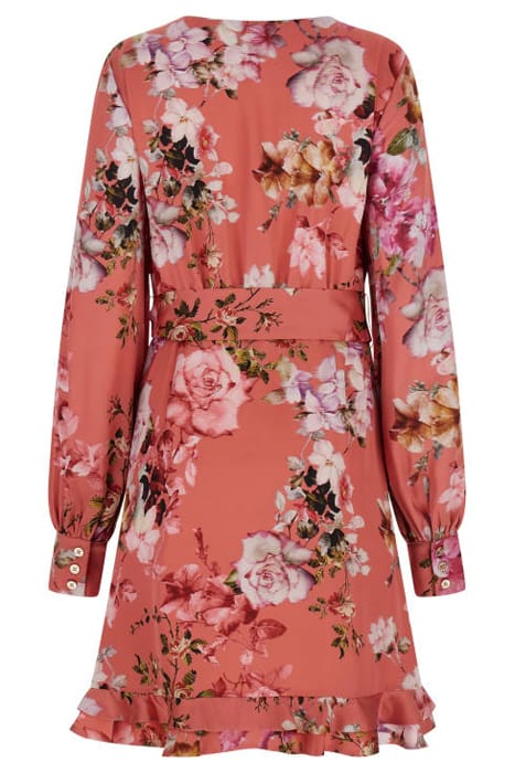 MARCIANO BY GUESS ERIKA DRESS ETHEREAL ROSES PINK 2