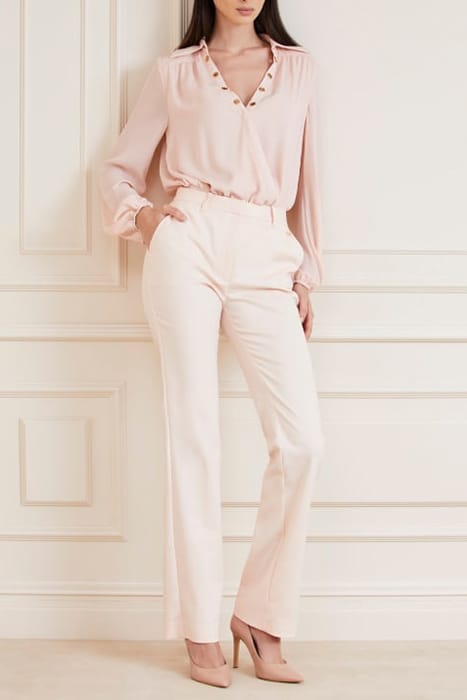MARCIANO BY GUESS FRANCA FLARE PANT BLUSH BREEZE 5