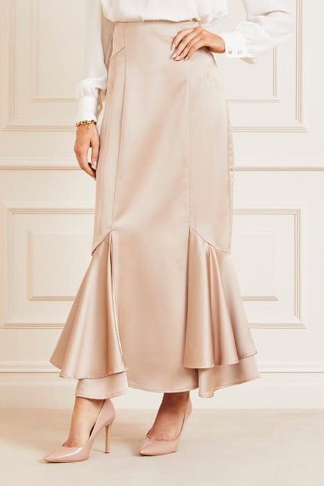 MARCIANO BY GUESS GABRIELLE SKIRT FAWN TAUPE 1