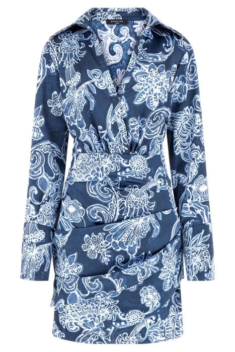 MARCIANO BY GUESS FLORAL INK MINIDRESS FLORAL INK PRINT 3