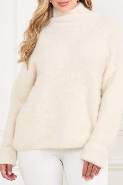 MARCIANO BY GUESS TANYA PULLOVER SWEAT PALE PEARL 5