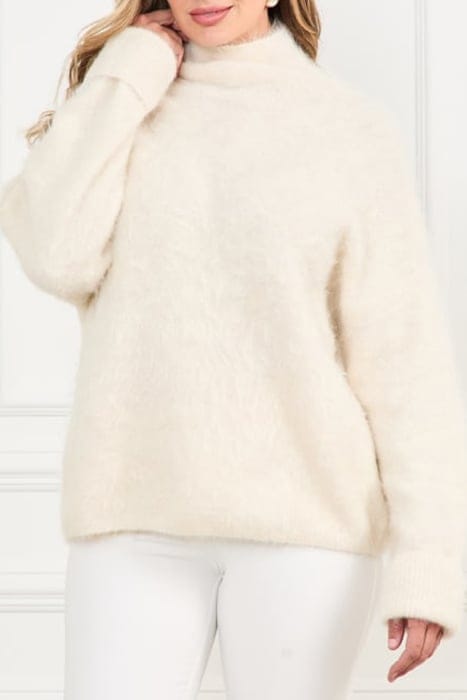 MARCIANO BY GUESS TANYA PULLOVER SWEAT PALE PEARL 1