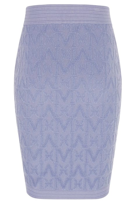 MARCIANO BY GUESS PENELOPE ALL OVER DUST LIGHT MINI SKIRT BL 5