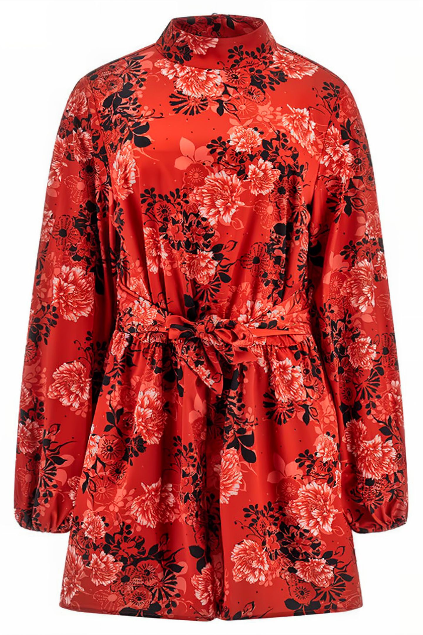 GUESS ECO LS JESSICA MOCK NK ROMPER CALL ME CHERRY PRINT 4