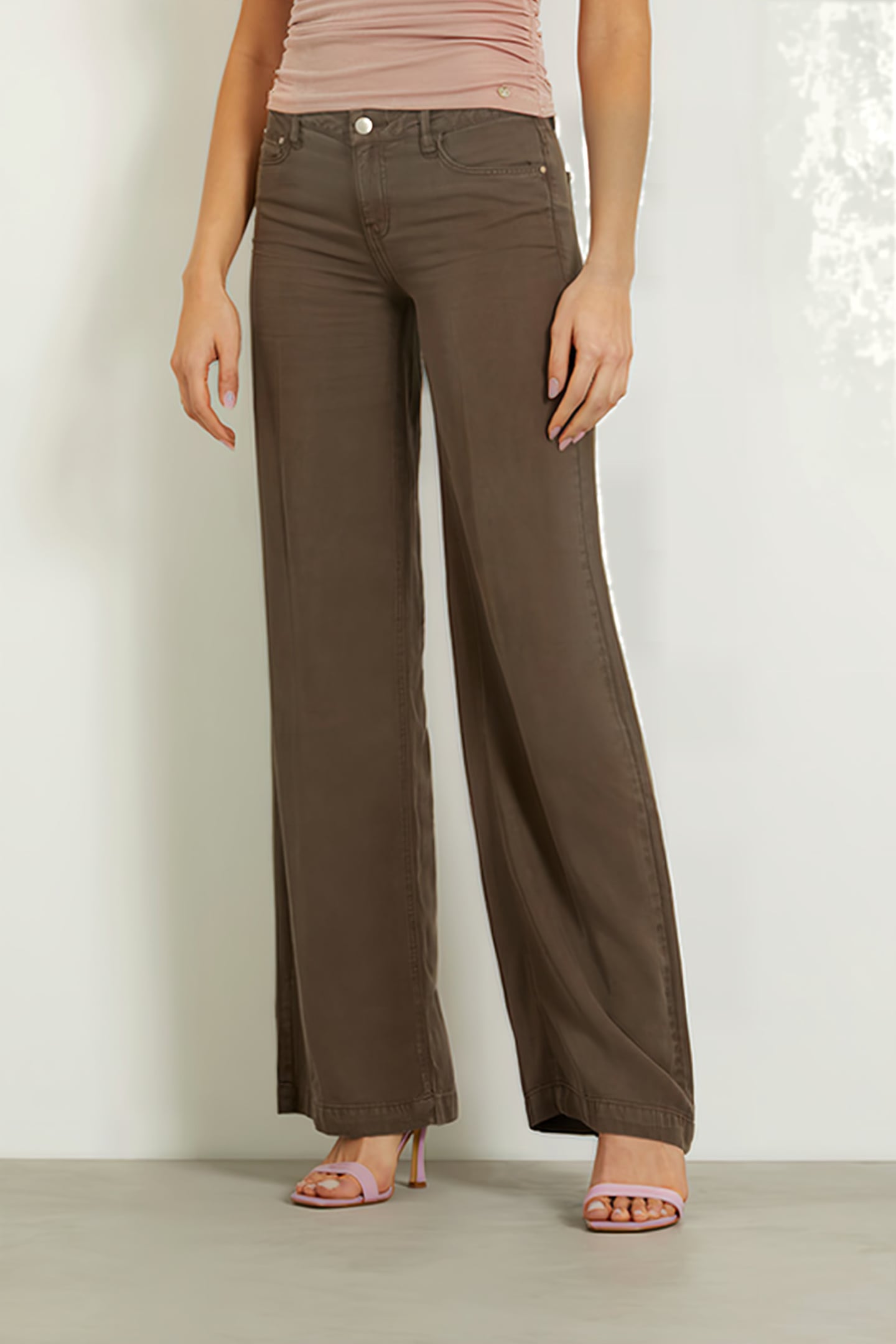 GUESS ECO SEXY PALAZZO GENERAL BROWN 1
