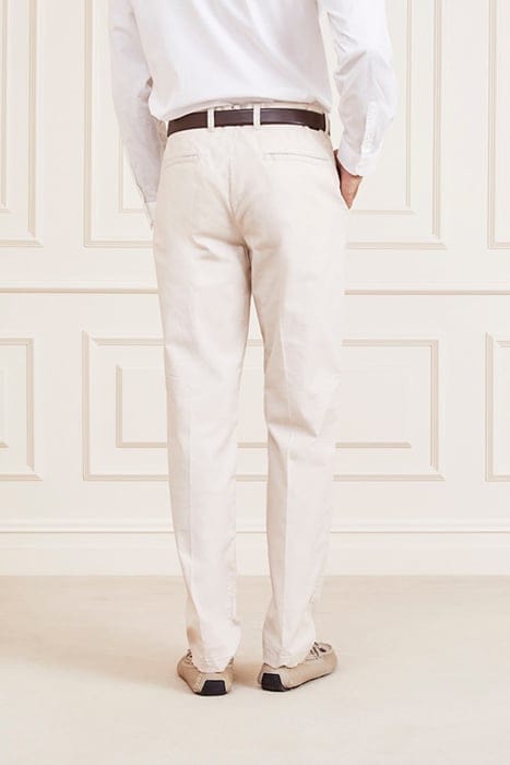 MARCIANO BY GUESS BEN URBAN CHINO NEUTRAL SUIT PANT MILK 2