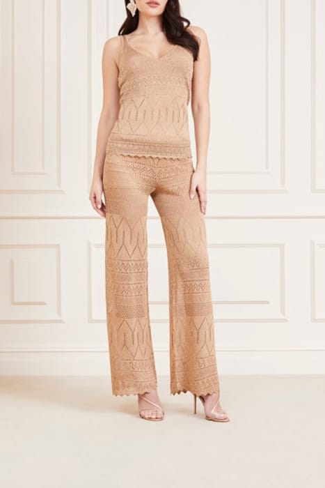 MARCIANO BY GUESS HYDRA PANTS SWTR KHAKI TAN 3