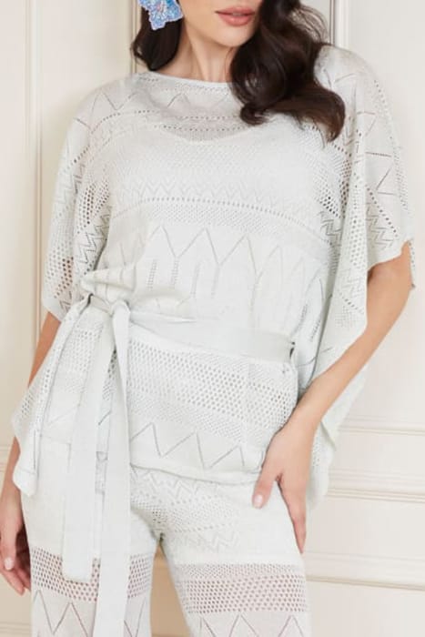 MARCIANO BY GUESS HYDRA TOP KIMONO SWT PALE PEARL 5