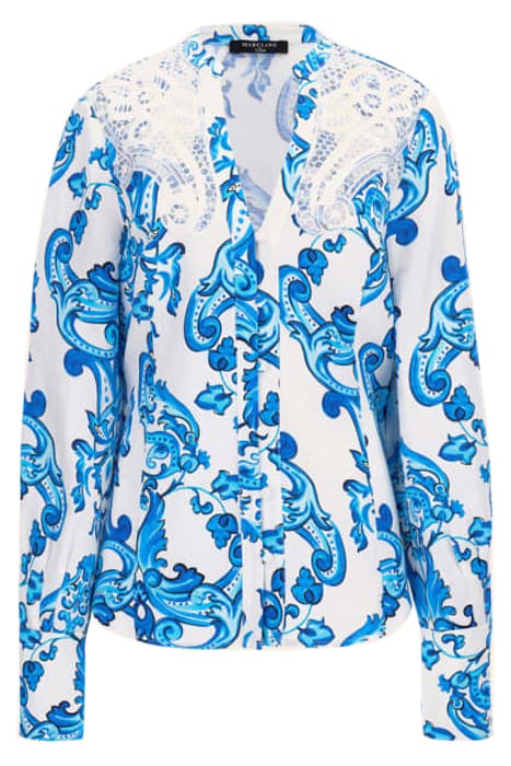MARCIANO BY GUESS BLUE NOTE BLOUSE BLUE NOTE 4